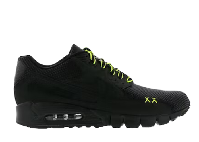 Nike Air MAX 90 正規店コラボデッドストックKAWS Nike KAWS x Nike Air Max 90 Current Premium Black 346114-001